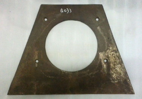 国产Q033系列抛丸机端护板